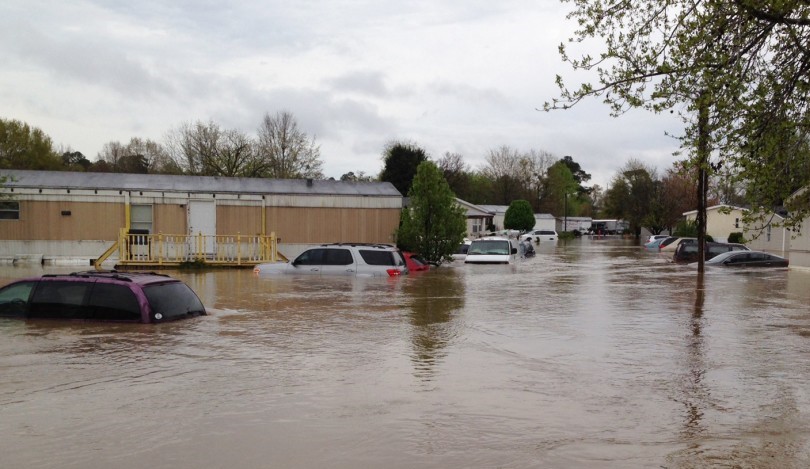 Alabama Flood Due To The Severe Climate Condition