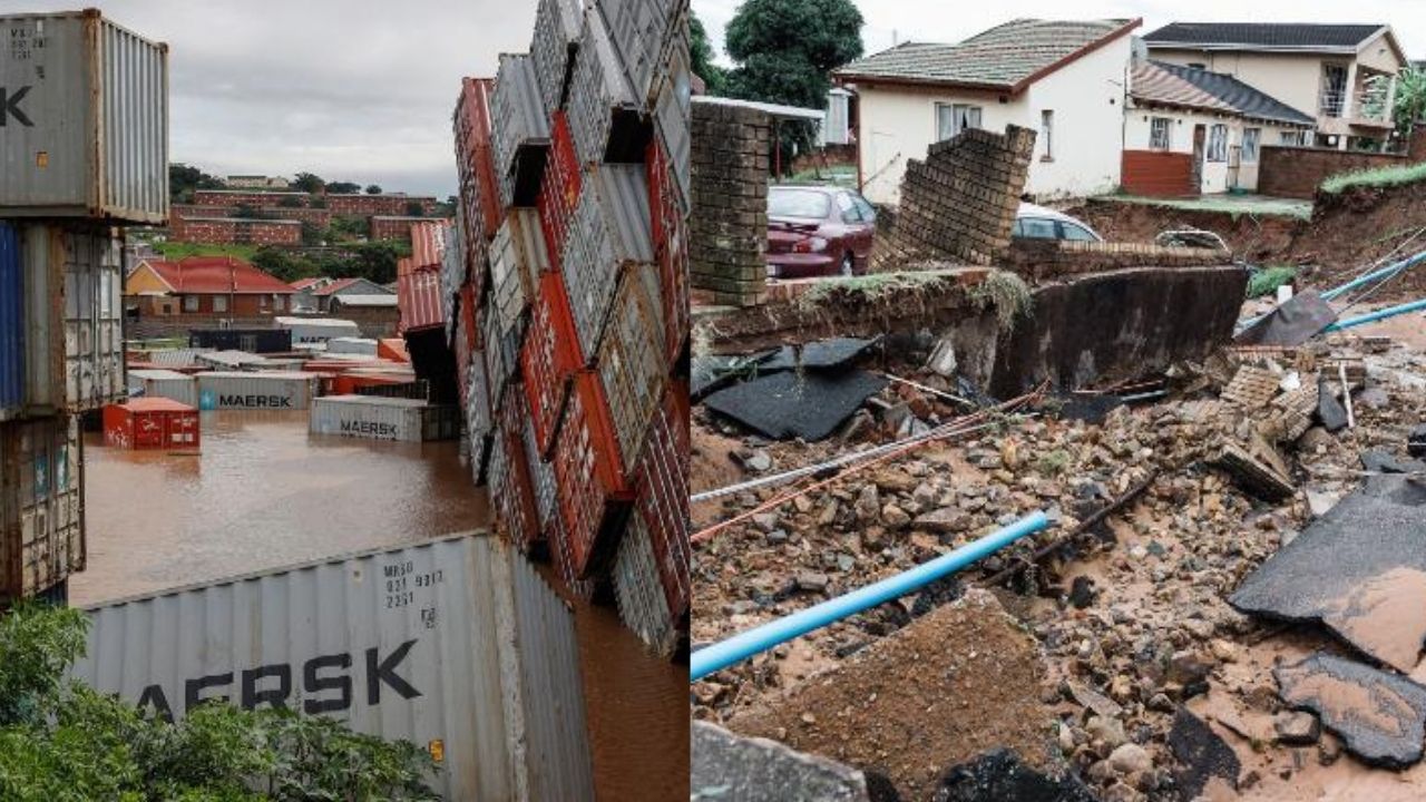 Flooding in South Africa