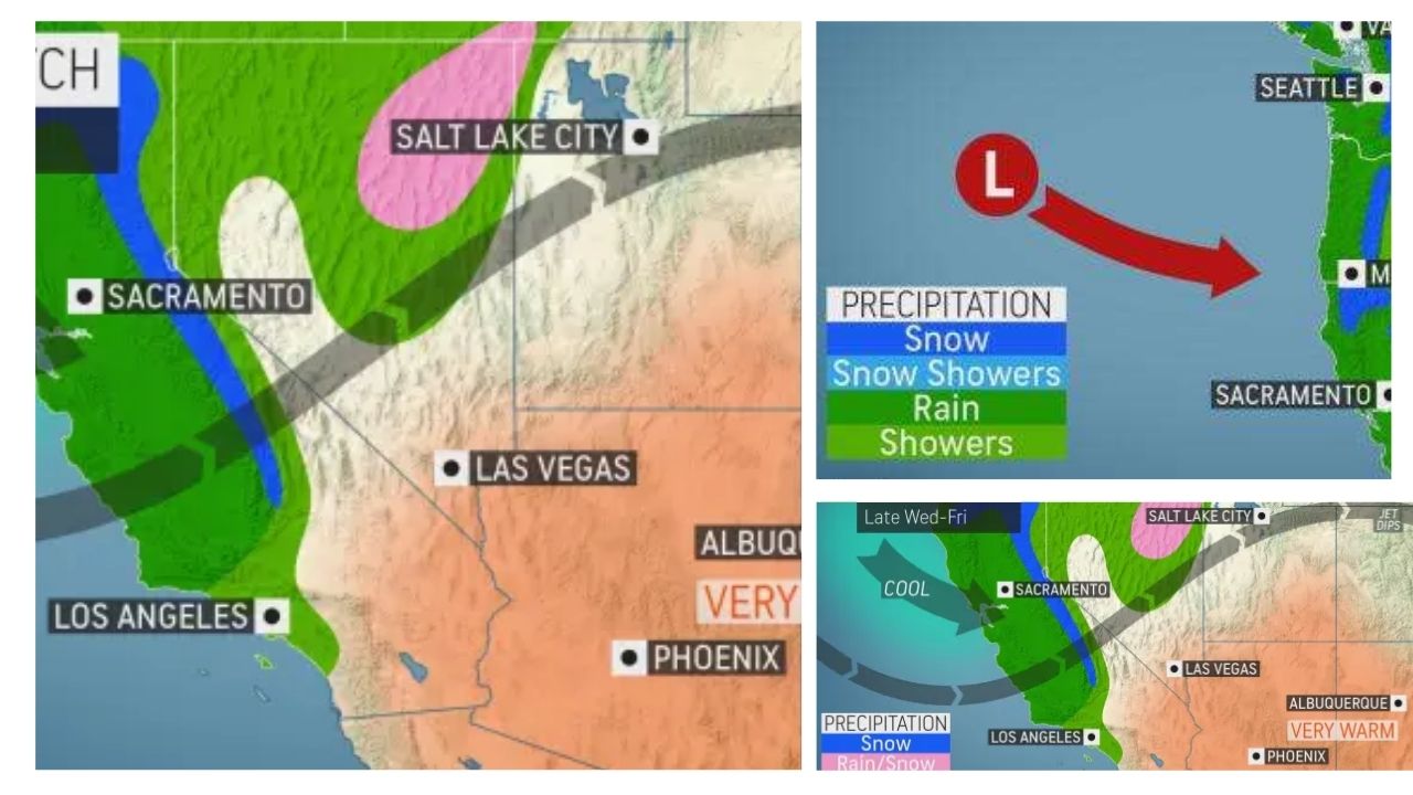 Recent Weather Pattern in California