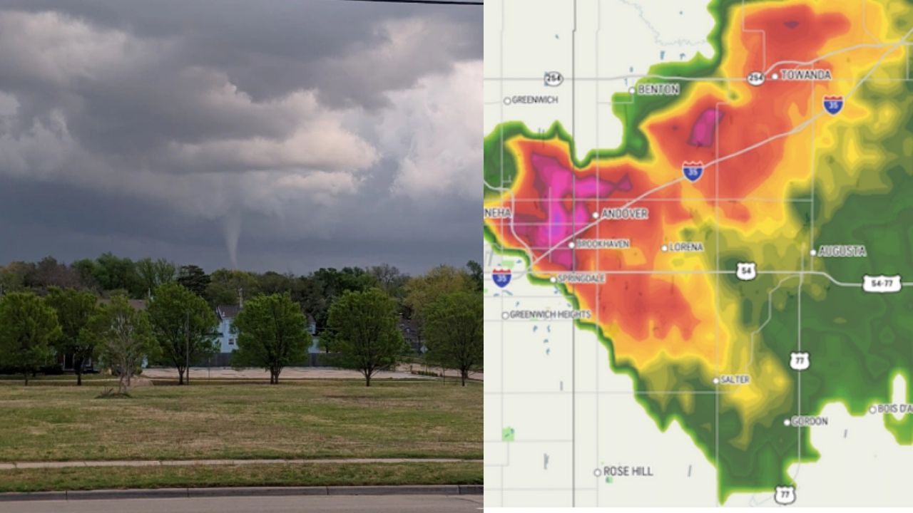 Wichita Tornado Path