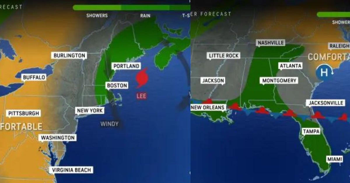 Hurricane Lee Will Impact Northeast Weather in US