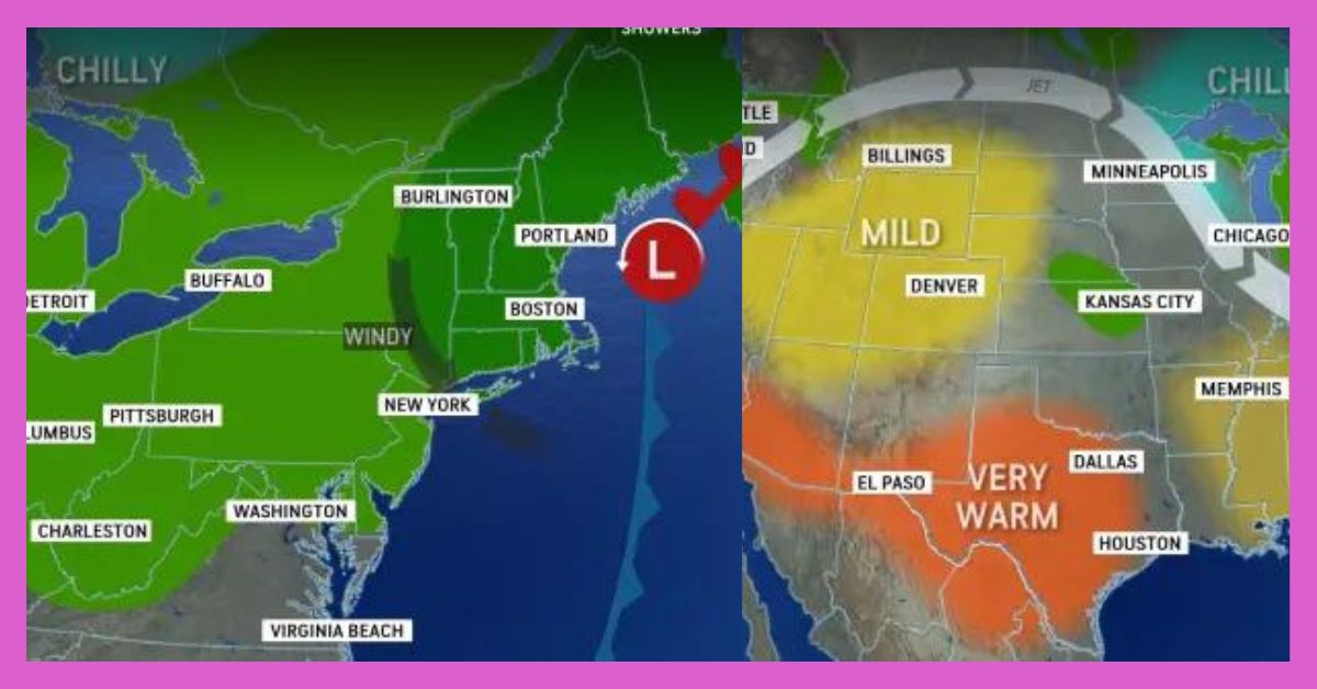 Nor'easter to Give Way to Unseasonable Warmth