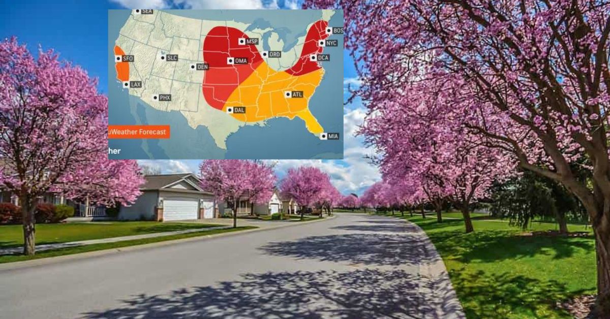 2024 Spring Weather Forecast in the United States.