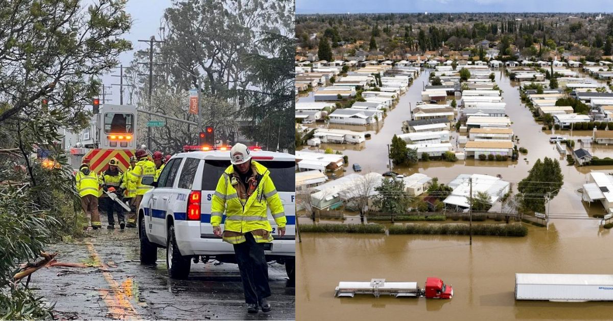 Biggest Storm Causes Problems in California: Floods, Power Outages, and Evacuations"