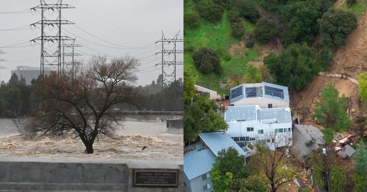 California Causes Hundreds of Mudslides