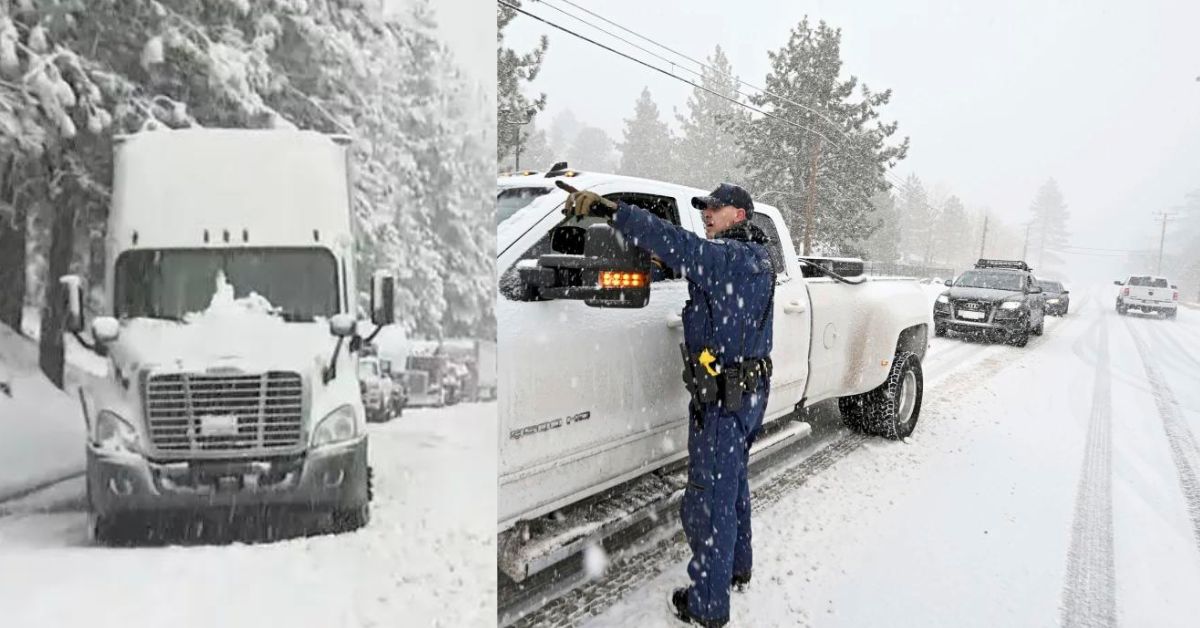 California Historic Blizzard