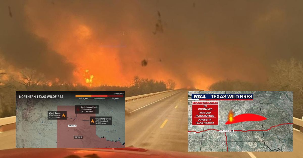 Largest Fire in State History of Texas