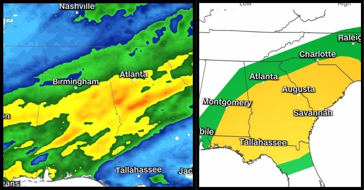 Flooding Threaten Millions of South in US