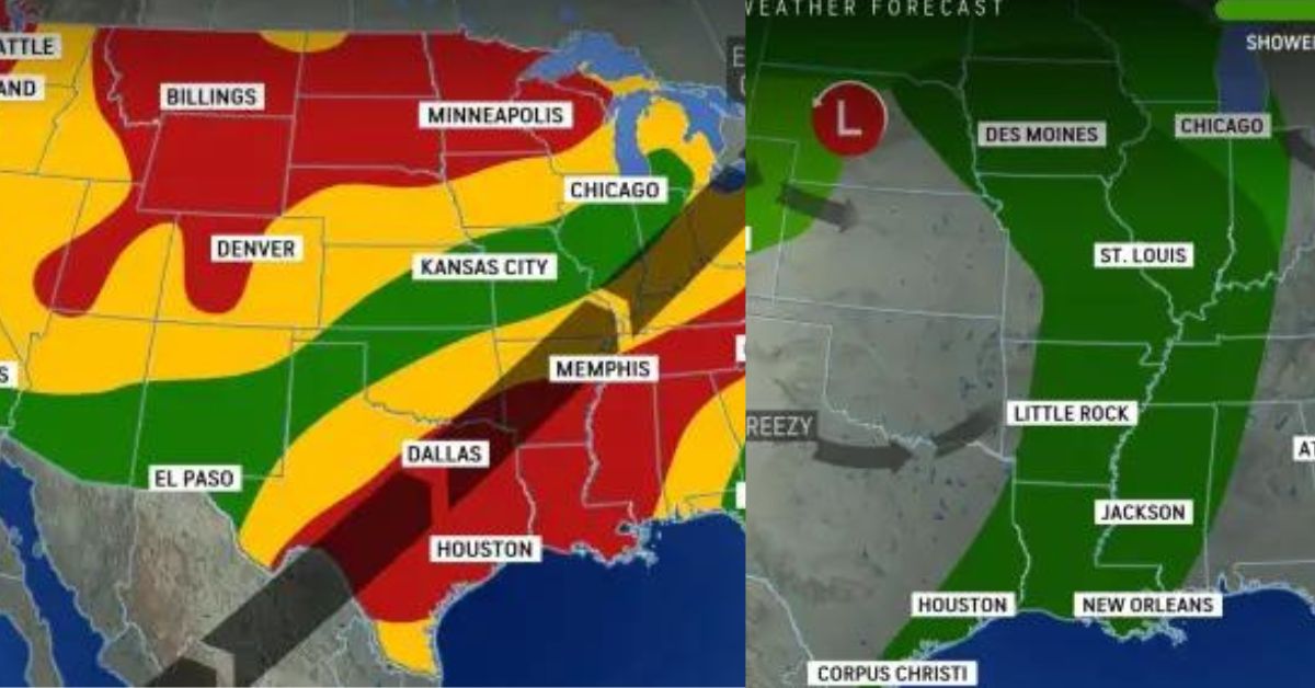 Severe Thunderstorms Threatening in US