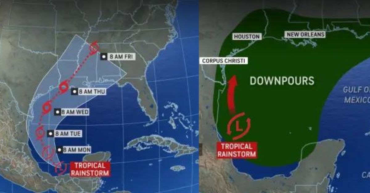 Tropical Storm Threat: Heavy Rain and Flooding Expected in the Gulf Coast